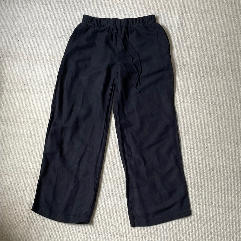 H&M black Wide-Leg Pants
